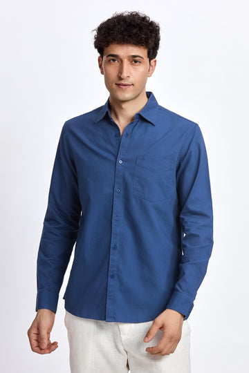 OLIVE OXFORD REGULAR FIT SHIRT (Copy)
