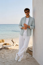 XKIND'S REGULAR FIT PISTA STRIPE SHIRT