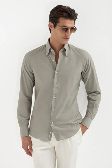 Grey Chambray Shirt