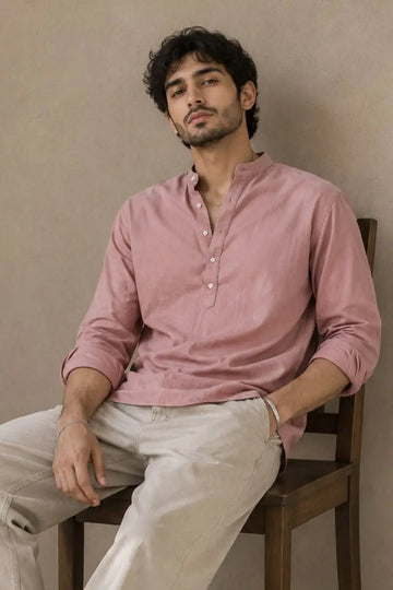 mandarin men shirt