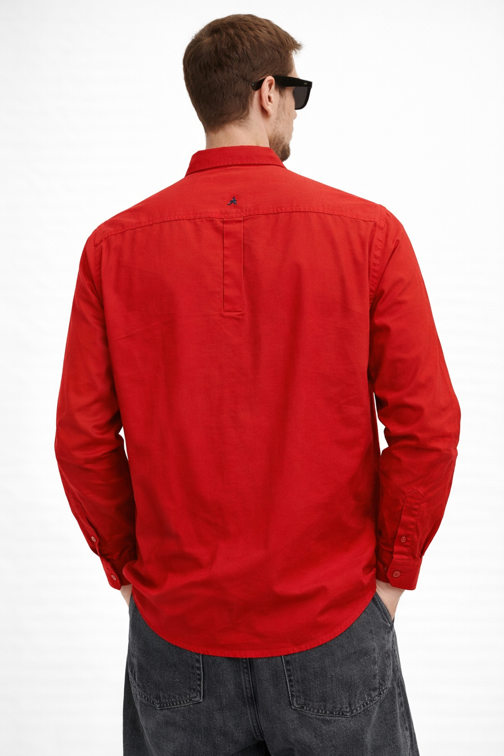 RED OXFORD REGULAR FIT SHIRT
