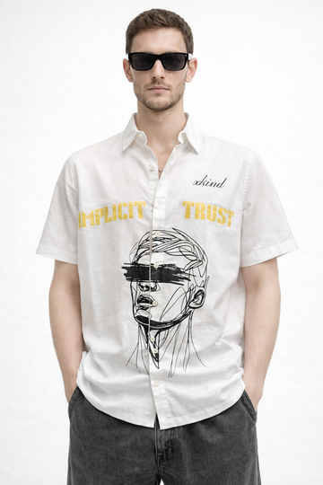 IMPLICIT TRUST  PRINTED SHIRT