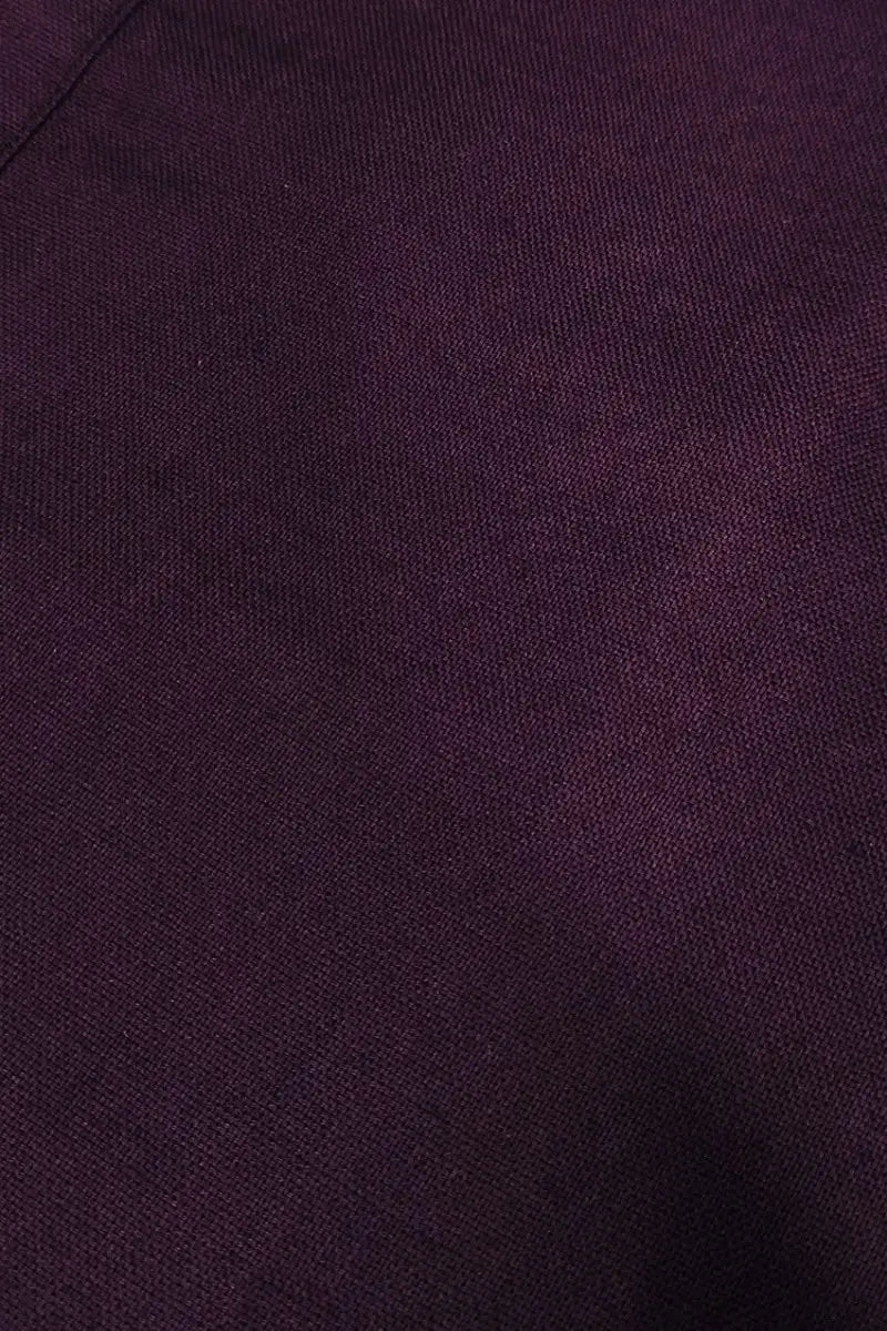 dark purple polo shirt for men