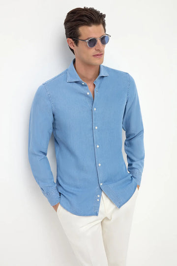Denim Stone Wash Shirt